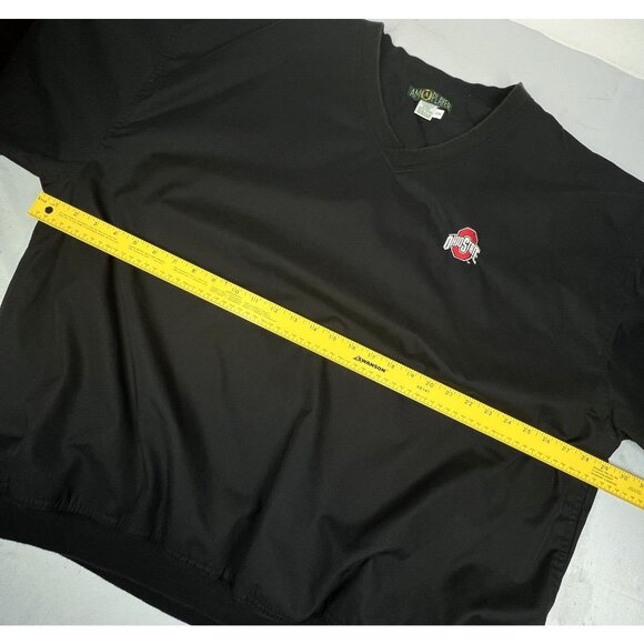 Ohio State University Nylon Jacket OSU Pullover Windbreaker XXL Buckeyes - Picture 6 of 9